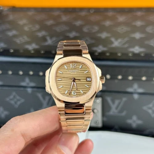 Patek Philippe Nautilus 7010 Rose Gold Women’s 32mm Super Clone